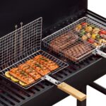 Nesting Grill Basket Set, BBQ Accessories For Camping & Outdoor Cooking
